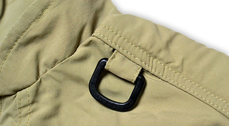 Padded Collar and Shoulders, PlusD-Rings